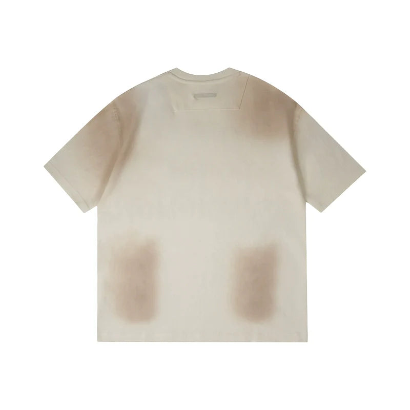 Labt Angel Old Print Distressed Tee