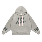 EMPTY REFERENCE Ink Hand Painted Logo Hoodie