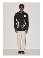 EMPTY REFERENCE Tulip Print Long Sleeved Shirt
