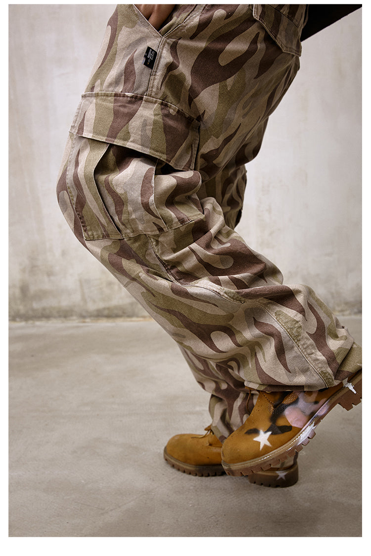 Remedy Flame Camouflage Work Cargo Pants