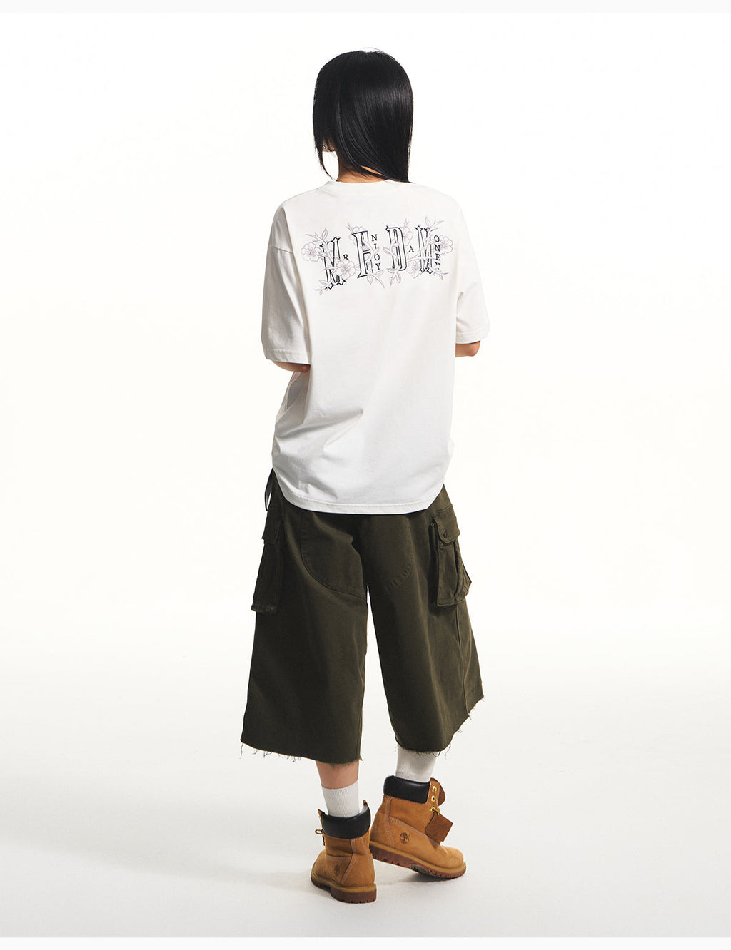 MEDM UV Resistant Flower Logo Tee