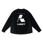 Labt Contrast Structure Mesh Sorona Long Sleeve Tee