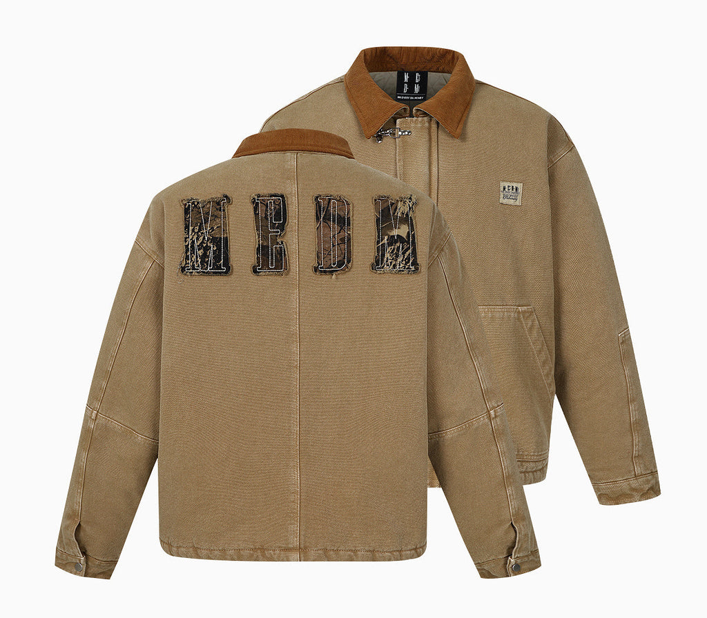 MEDM Camouflage Logo Patch Detroit Jacket