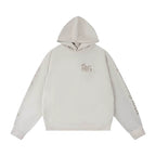 1807 Gothic Burnout Suede Hoodie