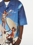 Harsh and Cruel Photography Pictures Handwritten Full Print Cuban Shirt