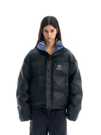 BLIND NO PLAN Reversible Sports Puffer Jacket