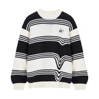 VOTE Classic Striped Knit Sweater