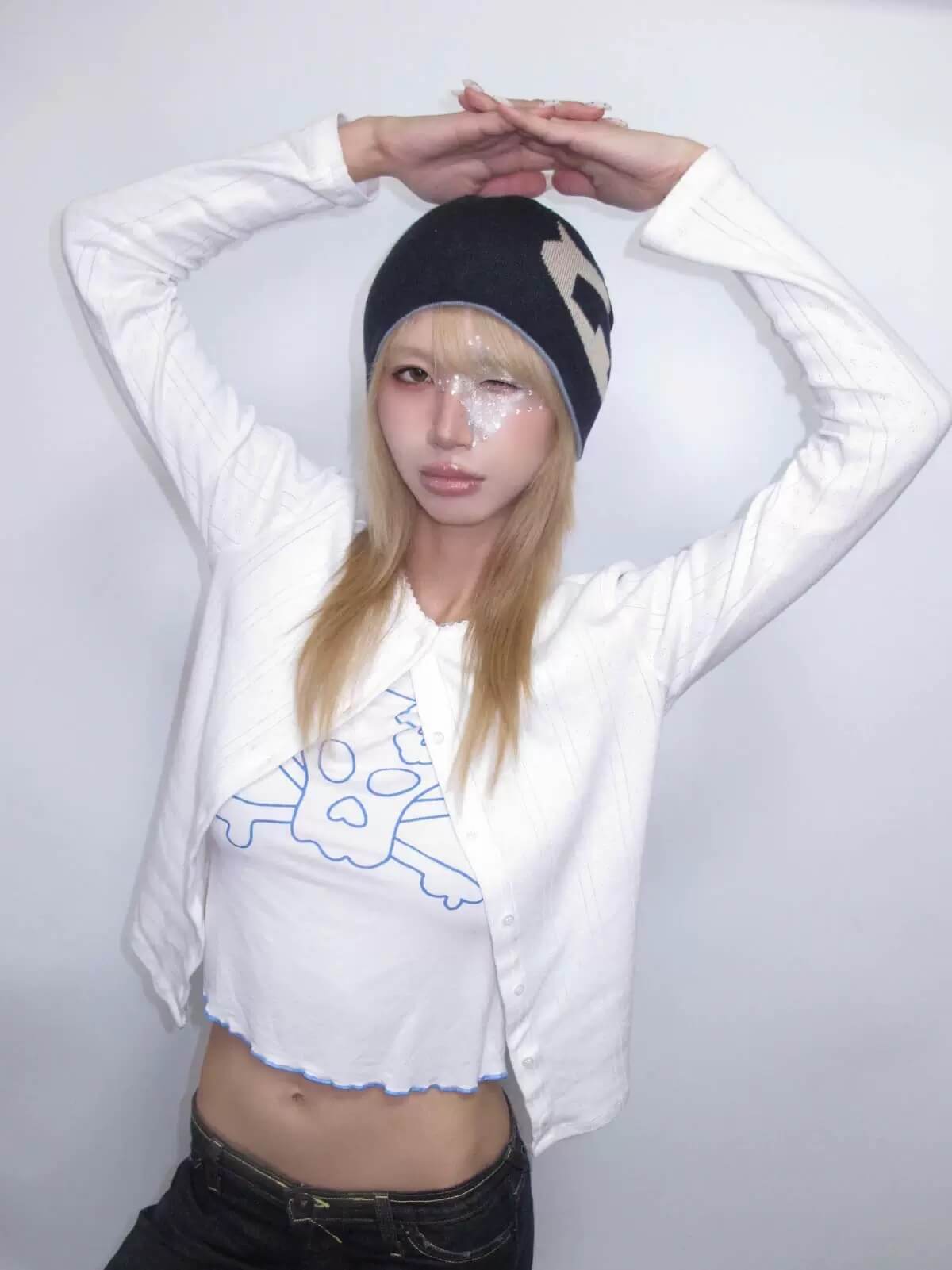 EVILKNIGHT(EK) Devil's House Reversible Beanie