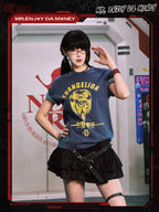 MEDM x EVA NEVER END Washed Unit Graphic Tee