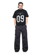 F3F Select Relaxed Fit Washed Utility Cargo Pants