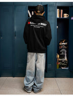 MEDM Rainbow Embossed Logo Hoodie