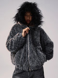 Remedy Faux Fur Mohawk Hooded Jacket