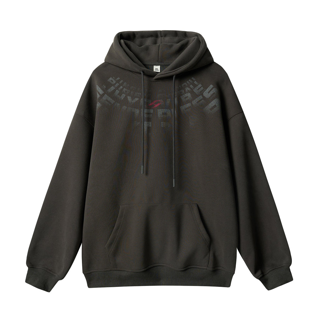 JHYQ Arched Letters Logo Printed Hoodie