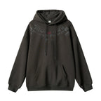 JHYQ Arched Letters Logo Printed Hoodie