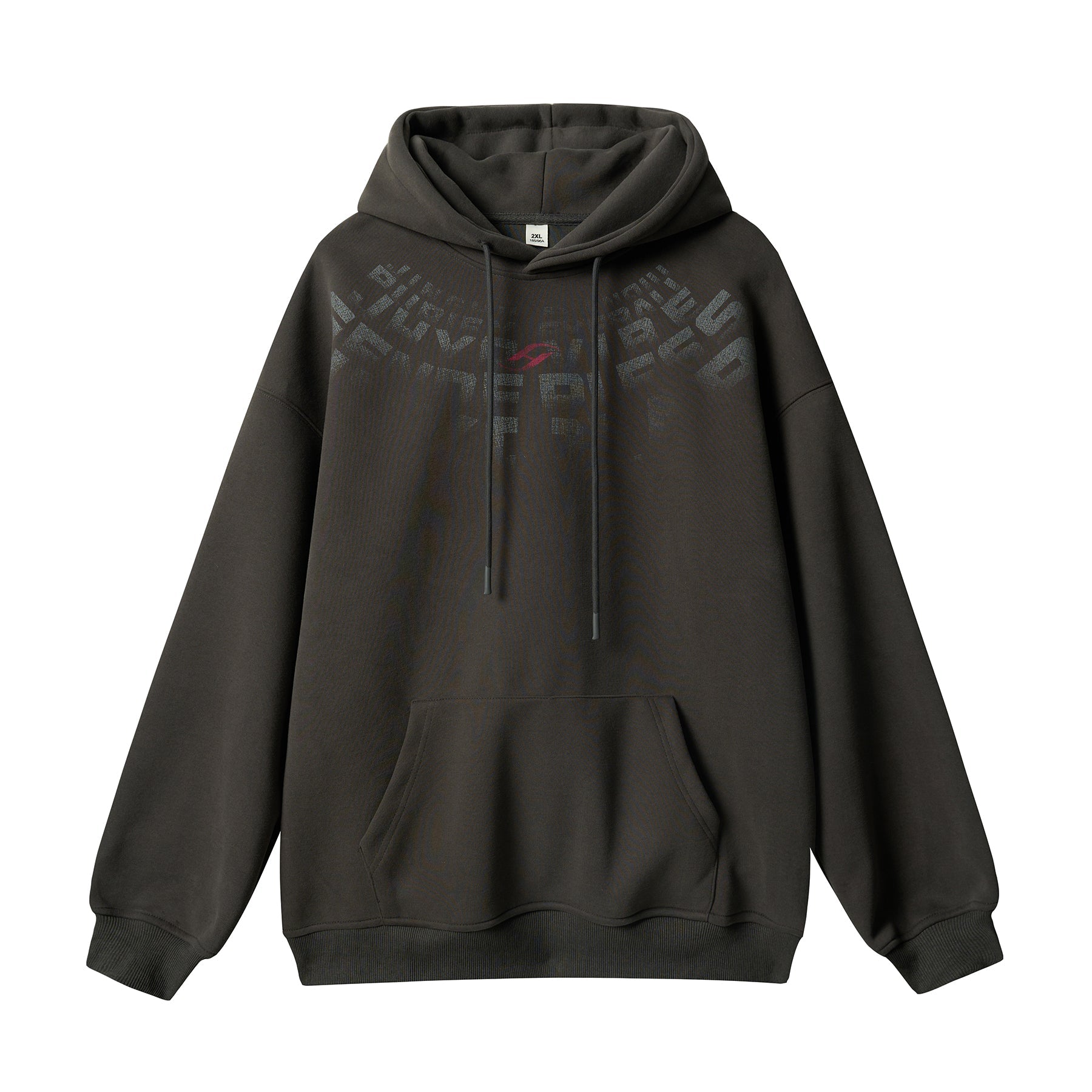 JHYQ Arched Letters Logo Printed Hoodie