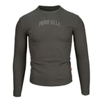 TGFCLUB PRIME KILLA Rhinestone Stretch Slim Fit Long Sleeve Tee