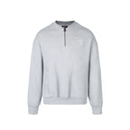 S45 Half Zip Logo Embroidered Sweatshirt