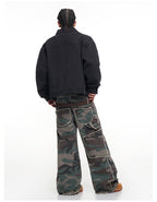 F3F Select Classic Black Washed Denim Jacket