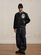 YADcrew Double Waist Buttoned Jeans