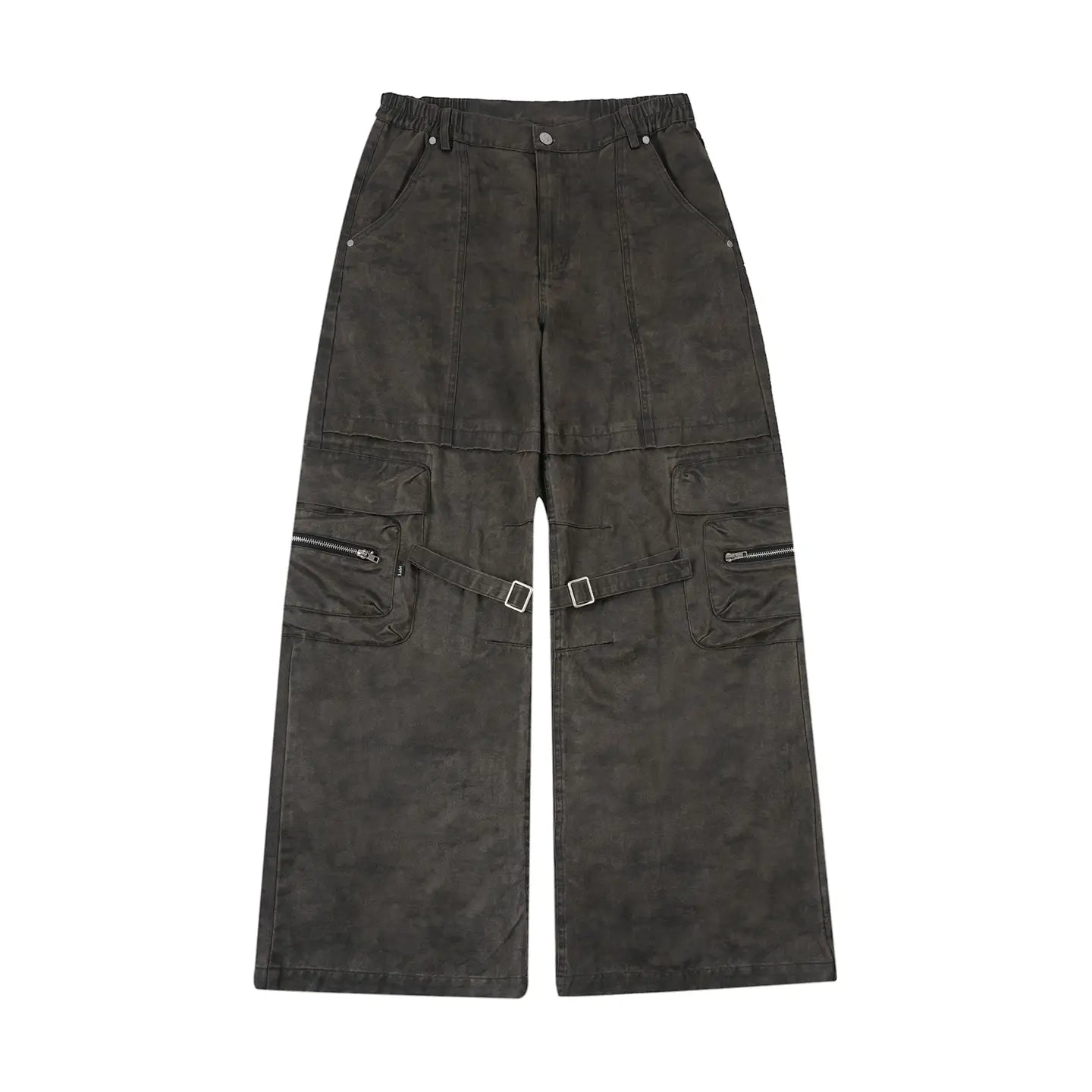 Labt Dark Camo Baggy Cargo Pants