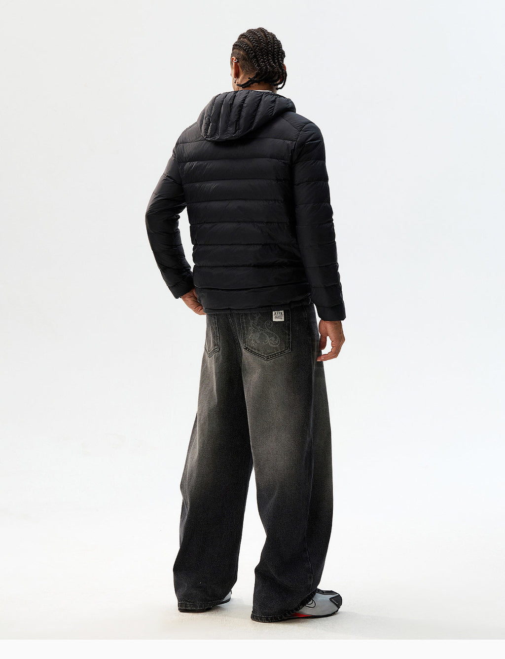 MEDM Waterproof Lightweight Hooded Down Jacket