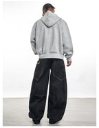 F3F Select Deconstructed Zip Up Hoodie