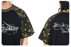 F3F Select Star Print Raglan Color Block Tee