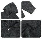 F3F Select Zip Up Knit Hoodie
