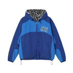 MEDM Reversible Leopard Fur Hooded Track Jacket