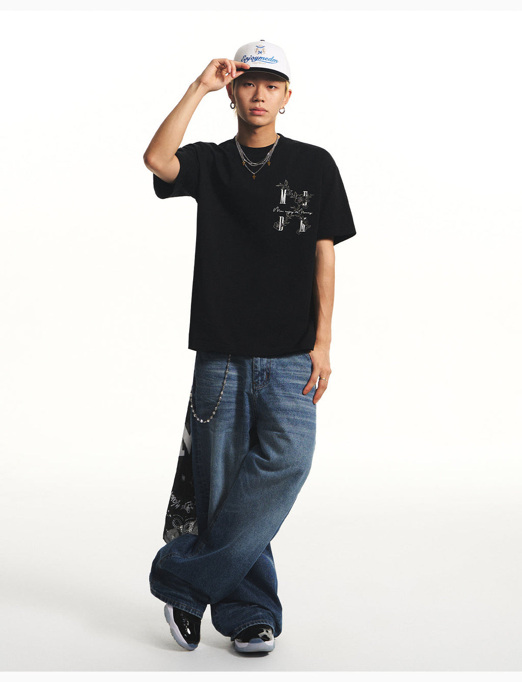MEDM UV Resistant Flower Logo Tee