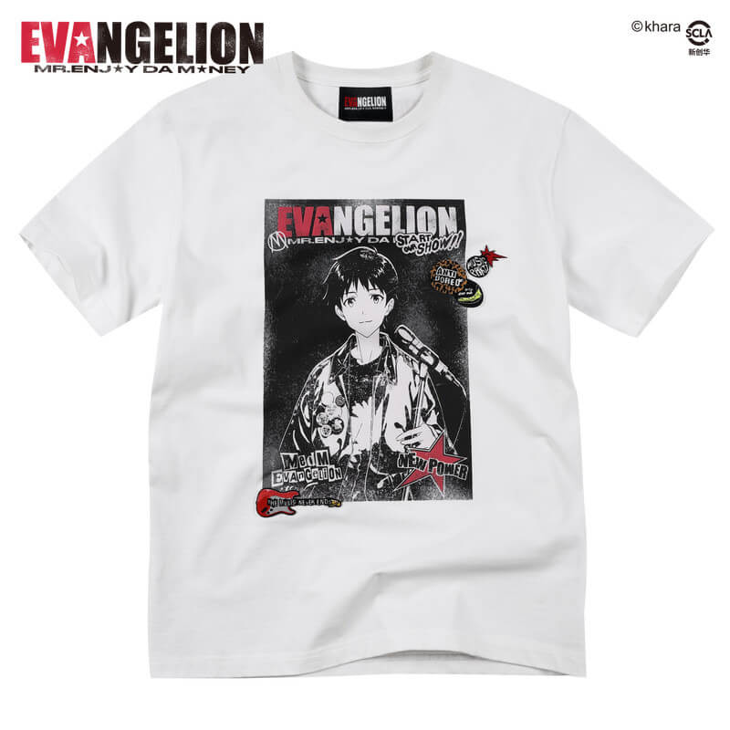 MEDM x EVA NEVER END Vintage Character Poster Print Tee