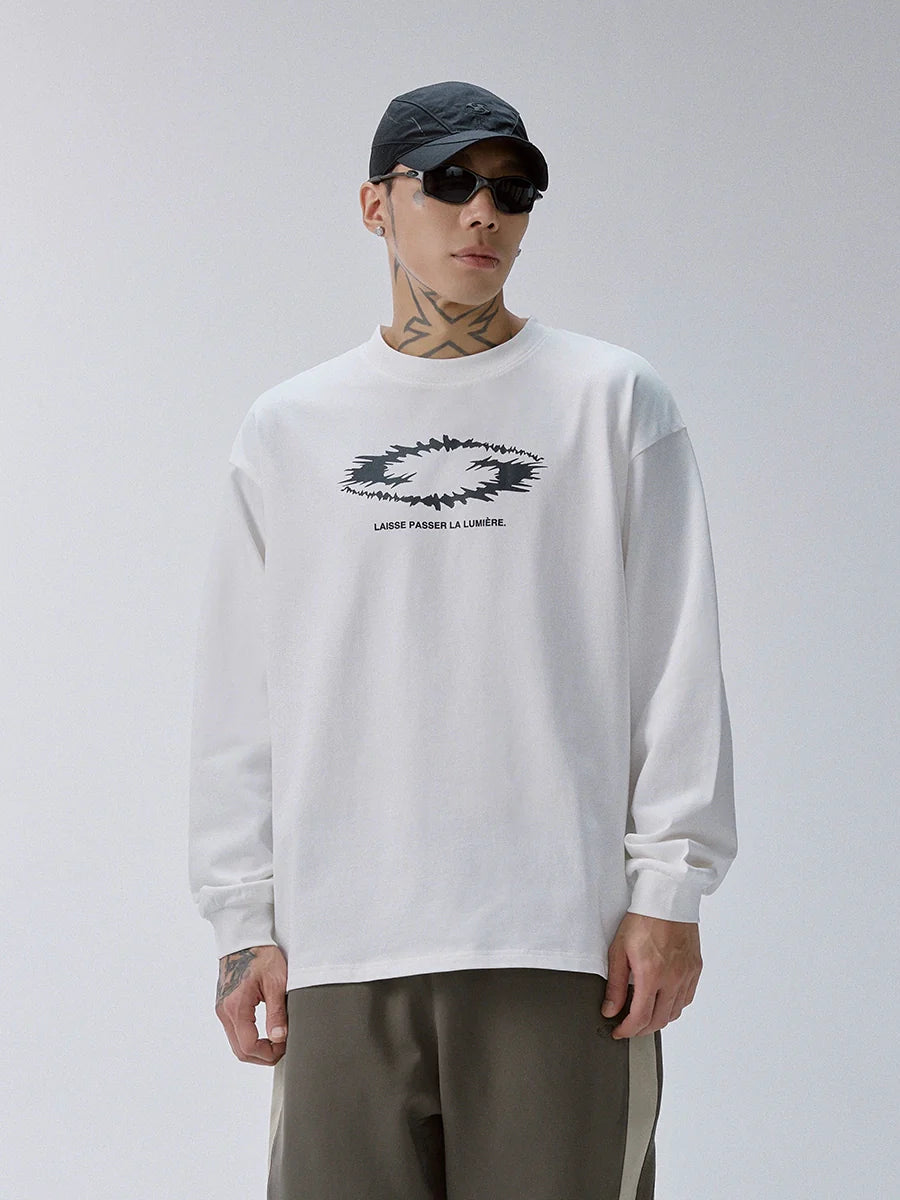 F2CE Thorn Print Logo Long Sleeve Tee