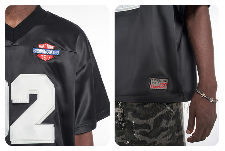 F3F Select 02 Number Patch Hockey Jersey