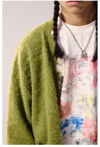 Remedy Distressed Knit Cardigan