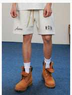 MEDM 3D Embroidered Sweat Shorts