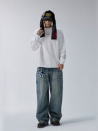 F2CE Metal Logo Basic Long Sleeve Tee