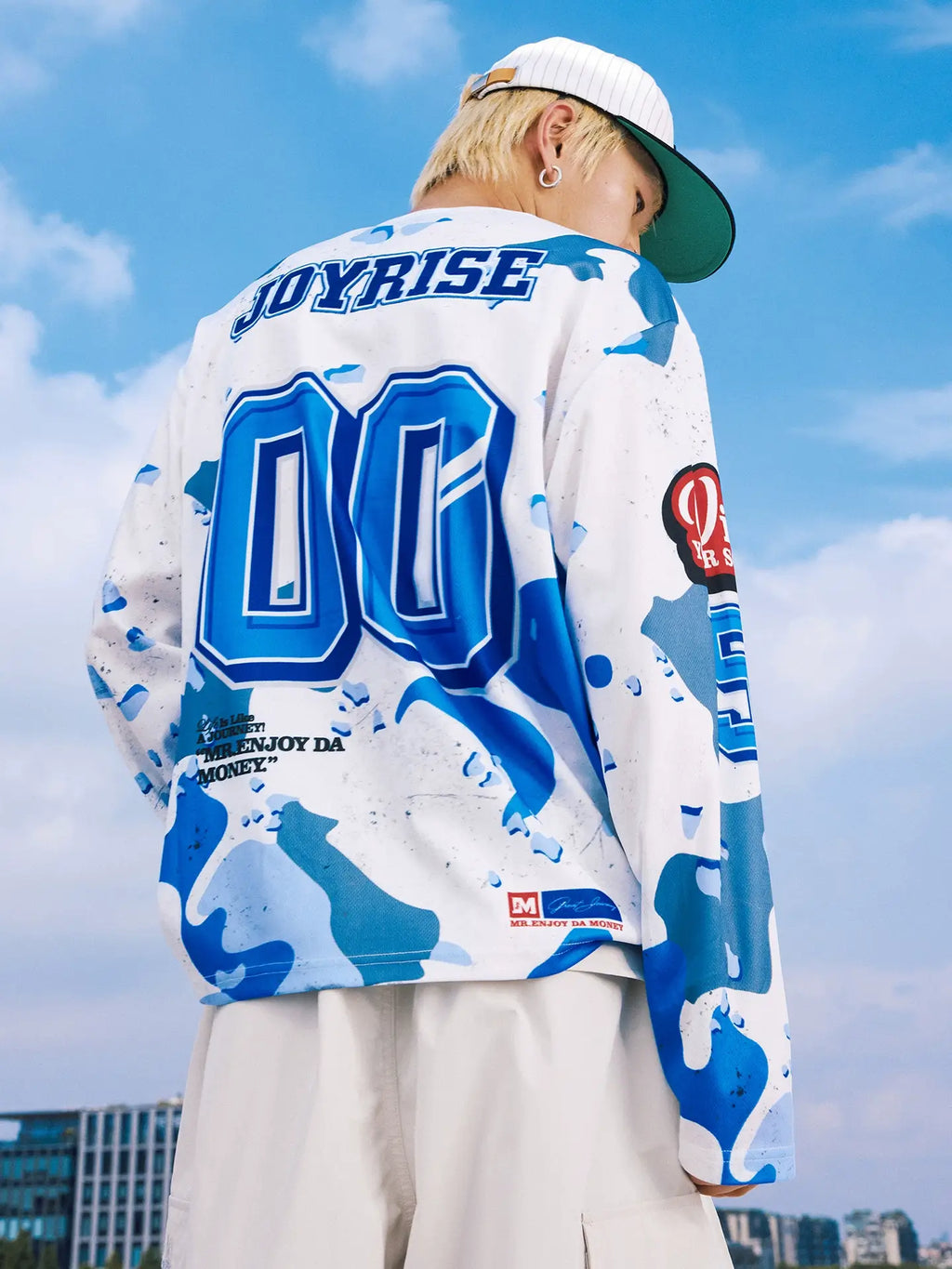 MEDM Camouflage Long Sleeve Hockey Jersey