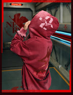 MEDM x EVA Evangelion Washed Zip-Up Hoodie