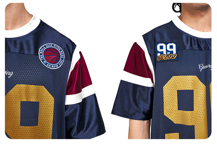 F3F Select 99 Color Block Mesh Short Sleeve Hockey Jersey