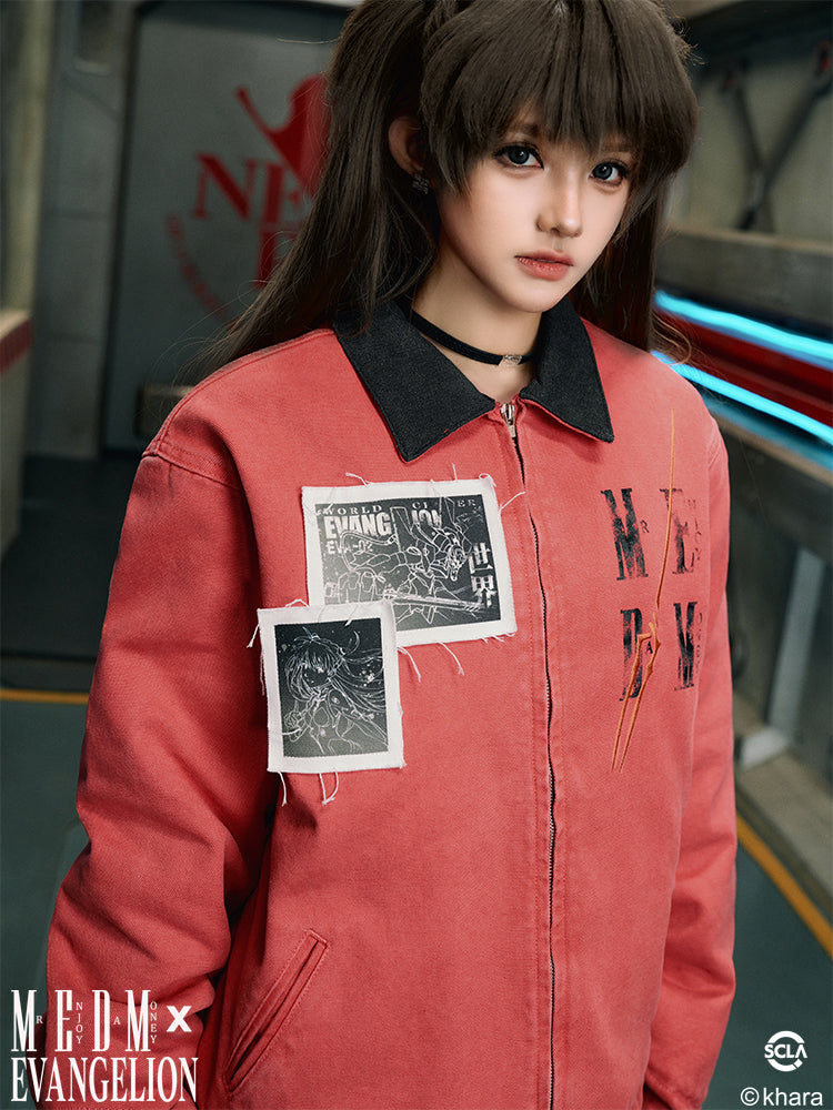 MEDM x EVA Unit-01, Unit-02 Washed Detroit Jacket