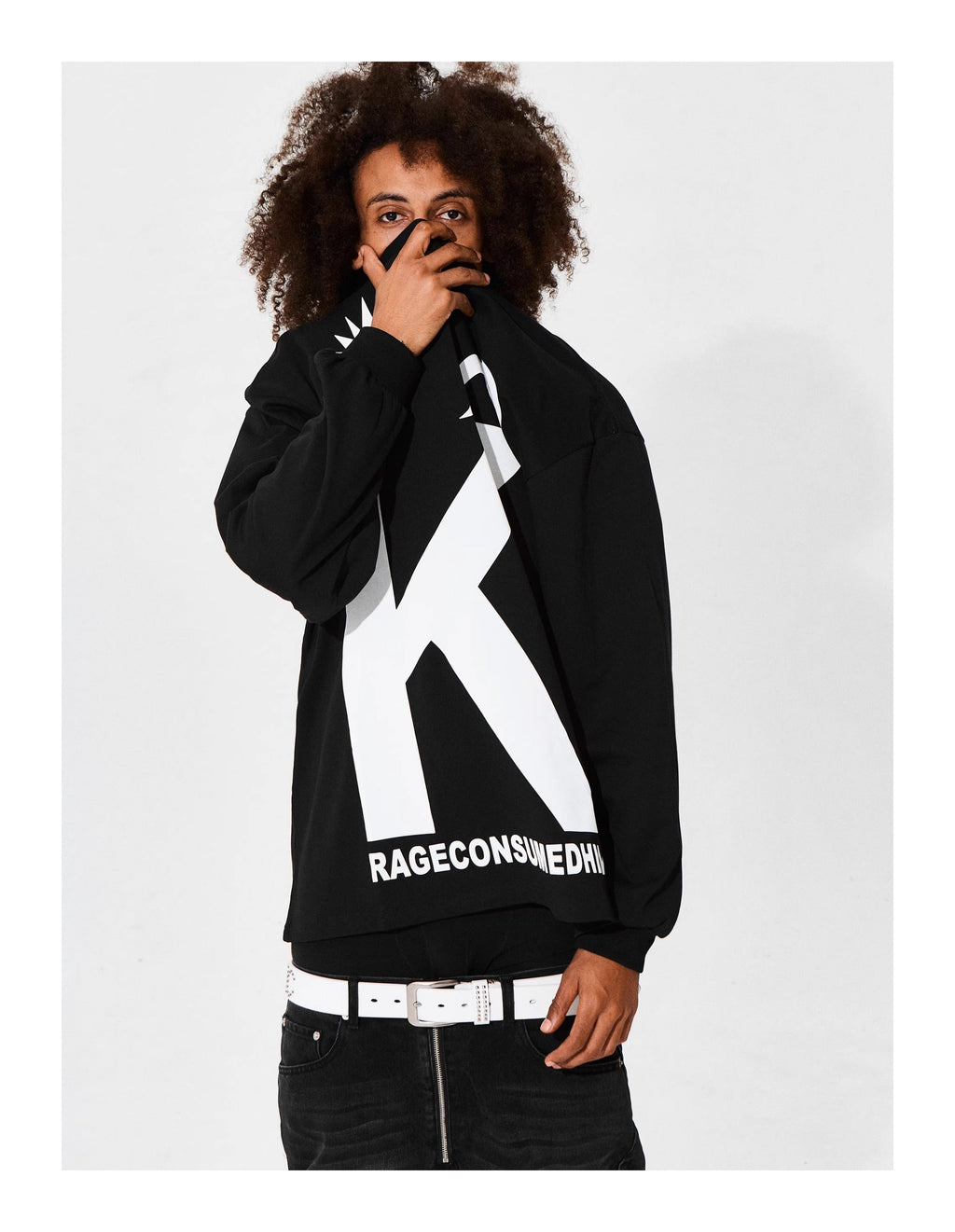 KARMANISTIC Big K Logo Long Sleeve Tee
