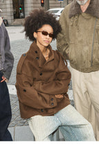 STEEPC Pure Wool Mid Length Coat