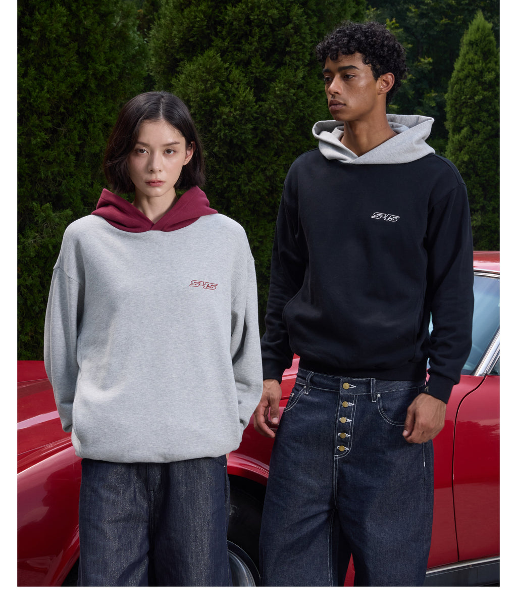 S45 Colorblock Logo Hoodie
