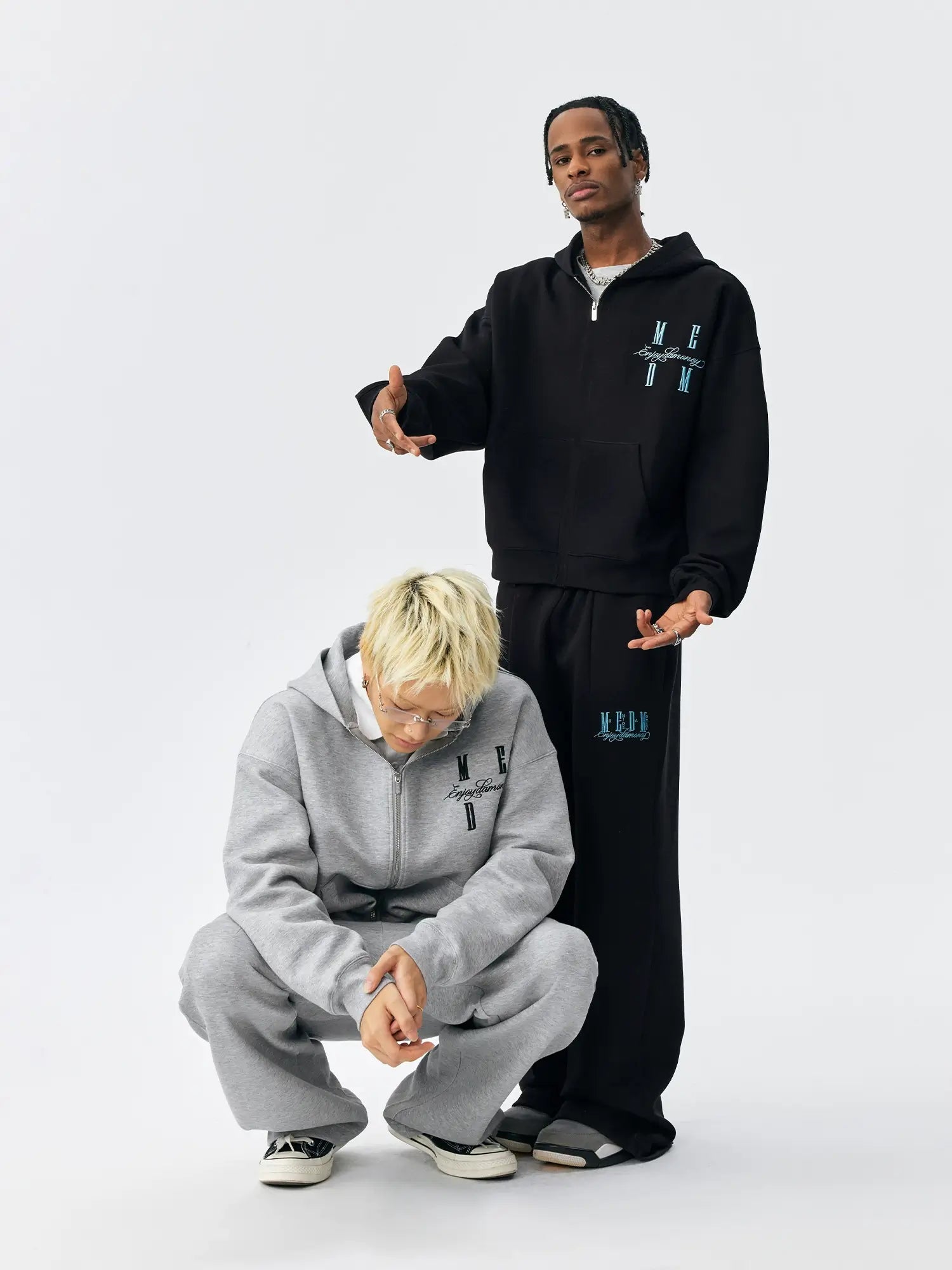 MEDM Air Layer Zip Up Hoodie