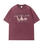 JHYQ Washed Duck Print Tee