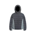 S45 Two Tone Double Stitched Lightweight Down Jacket