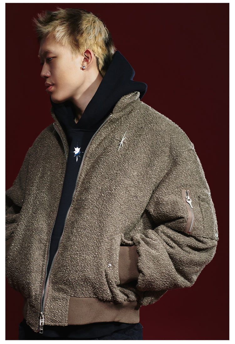 Remedy Textured MA-1 Bomber Jacket
