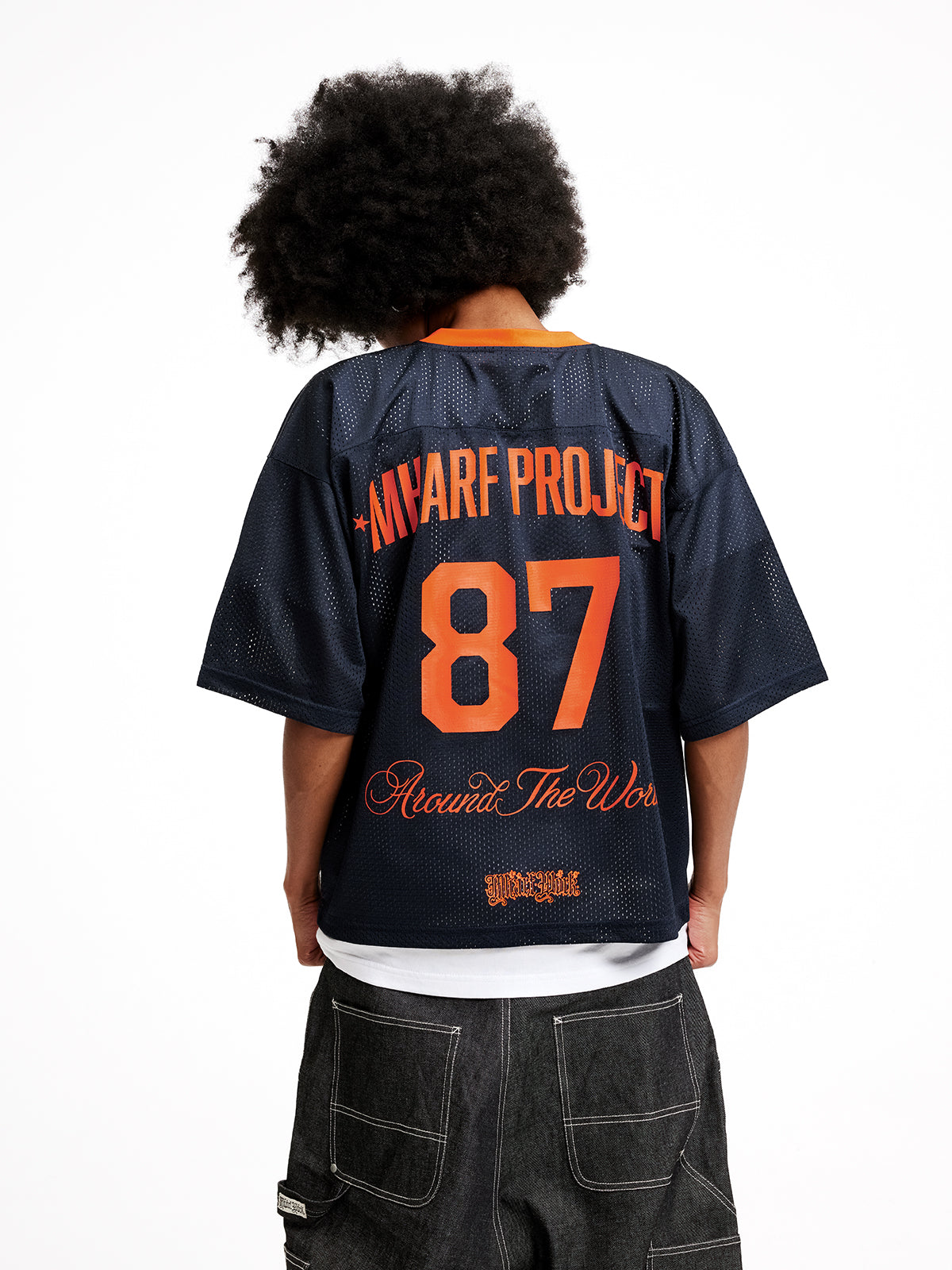 MHARF 87 Logo Vintage Mesh Hockey Jersey