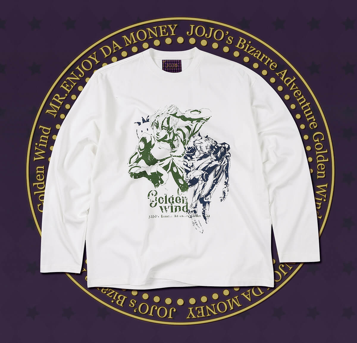 MEDM × JOJO Character Print Long Sleeve Tee