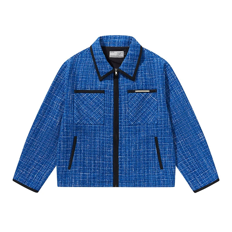 Harsh and Cruel Tweed Pockets Jacket